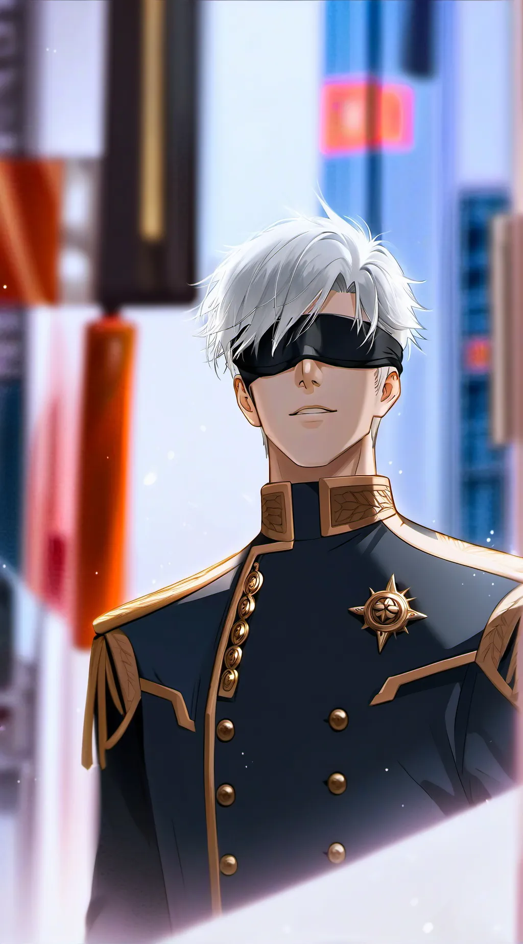 ai character: Gojo Satoru background