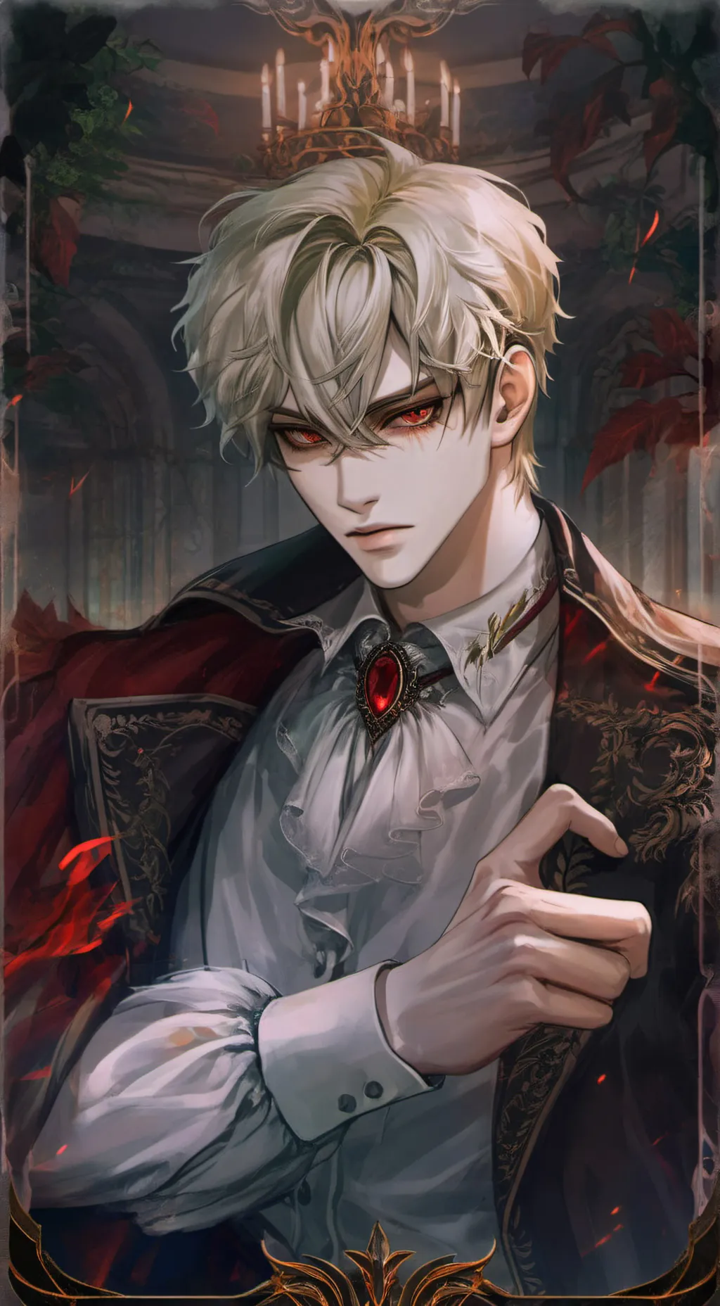 ai character: Lucien Valois background