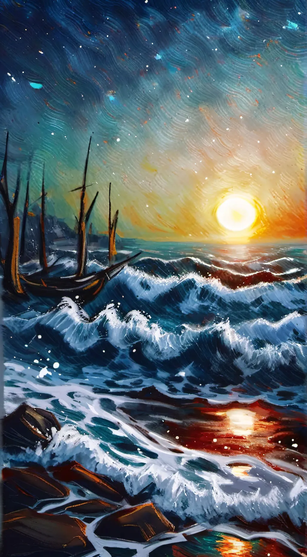 ai character: (COD) ghost background