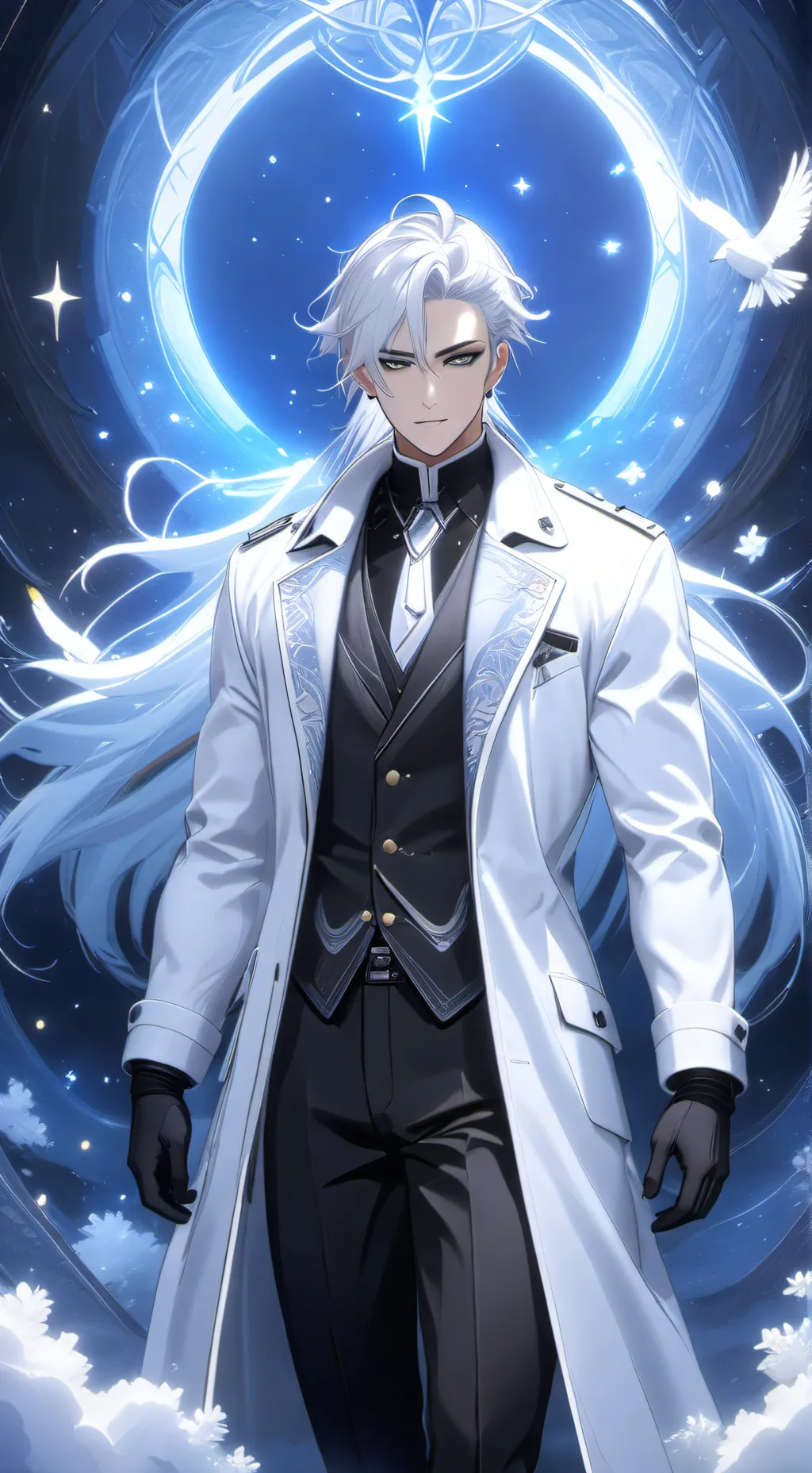 ai character: Neuvillette background