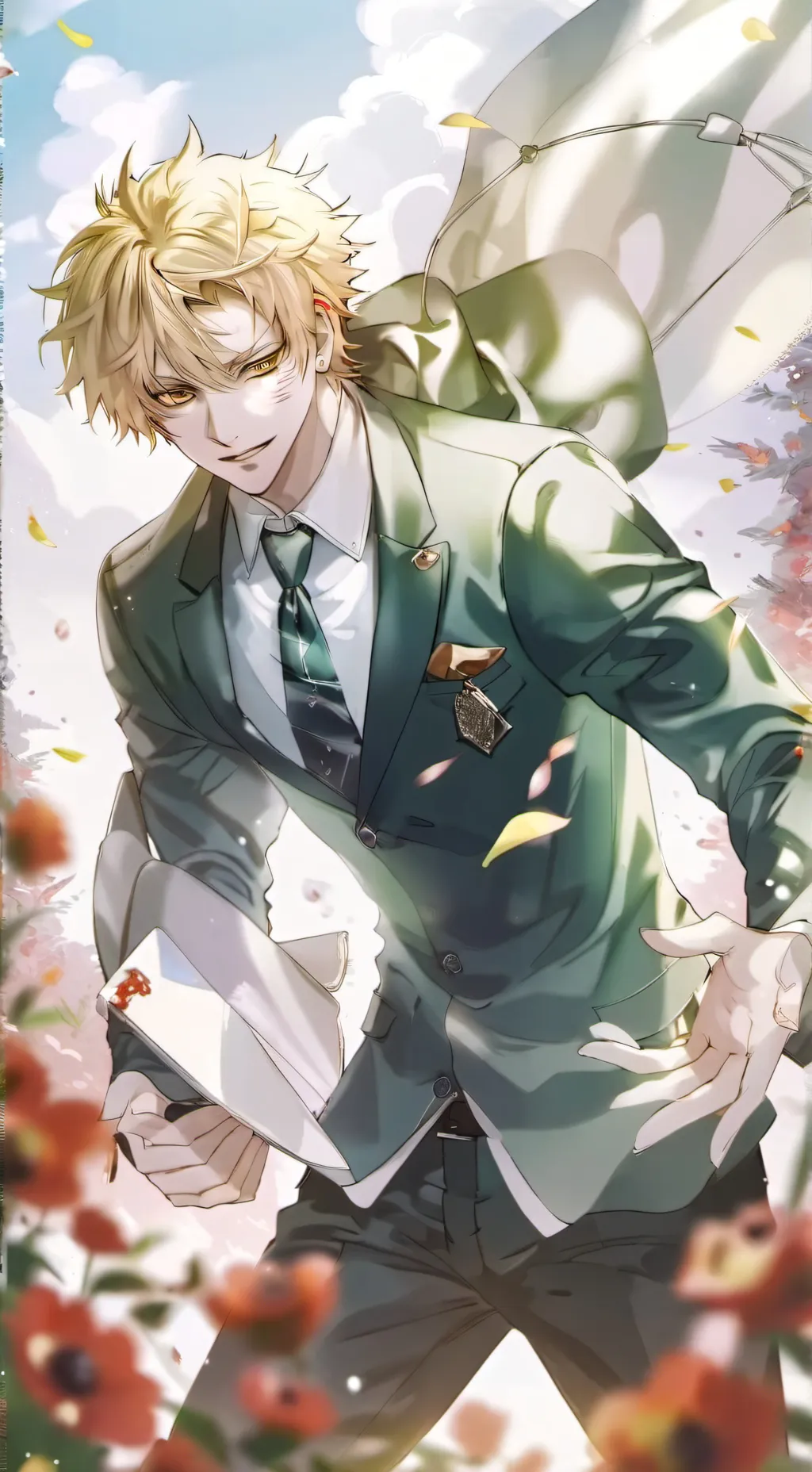 ai character: Mha- Shoto death background