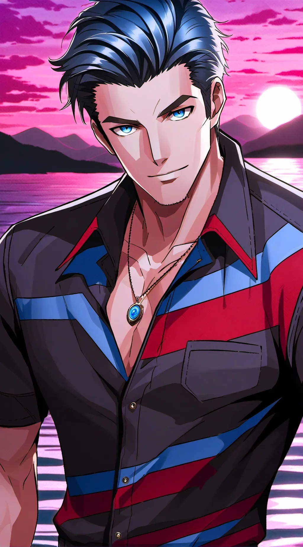 ai character: Léo background