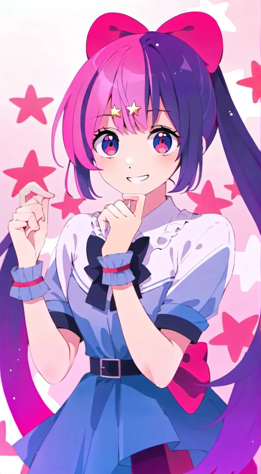 ai character: 🎶🎀ゆりこ🎀🎶 background