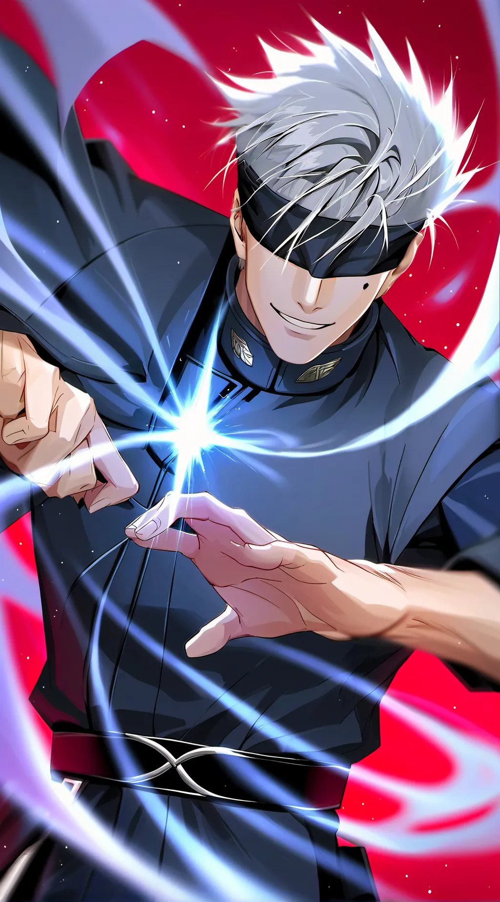 ai character: Satoru Gojo background