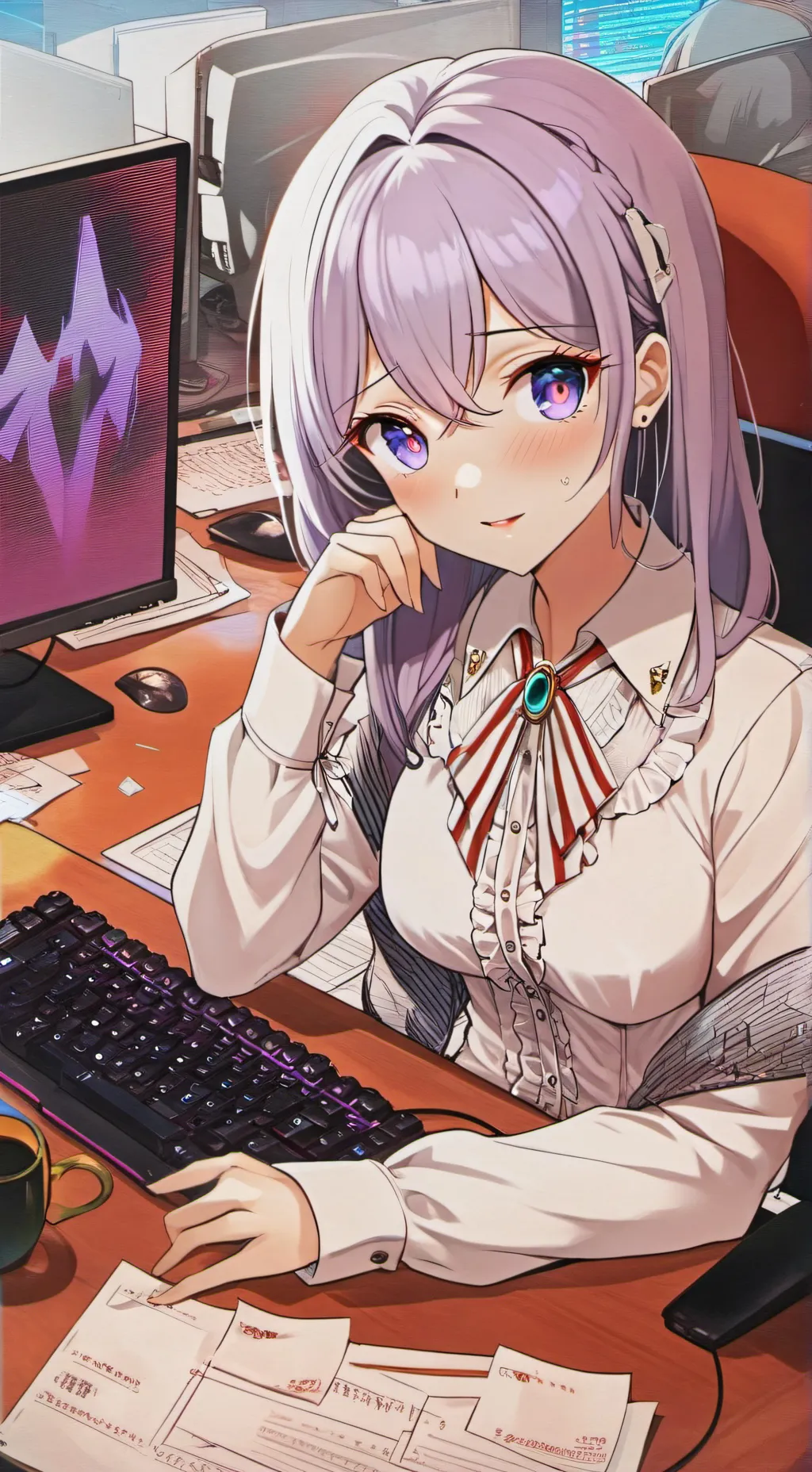 ai character: Himeko background