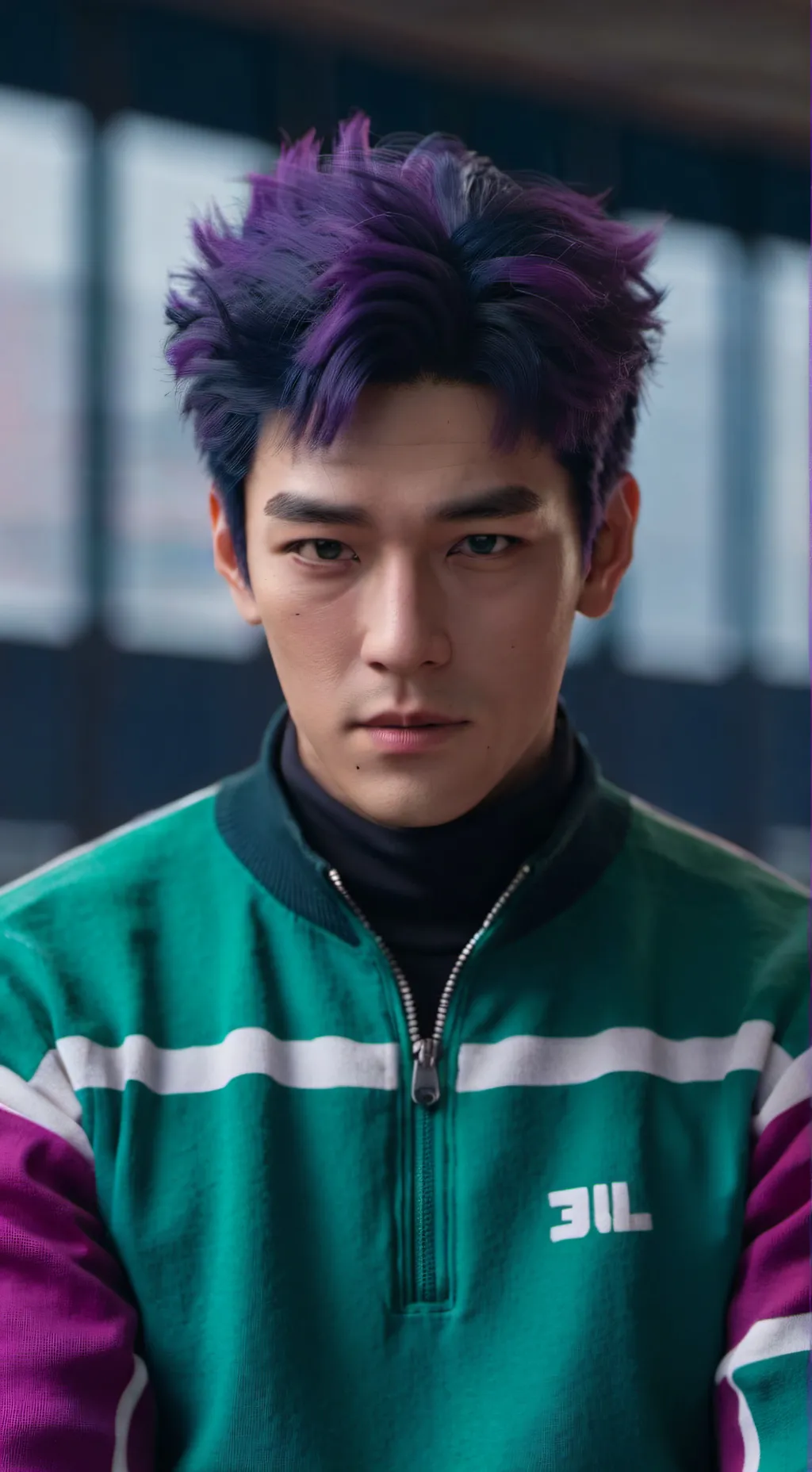 ai character: Thanos  background