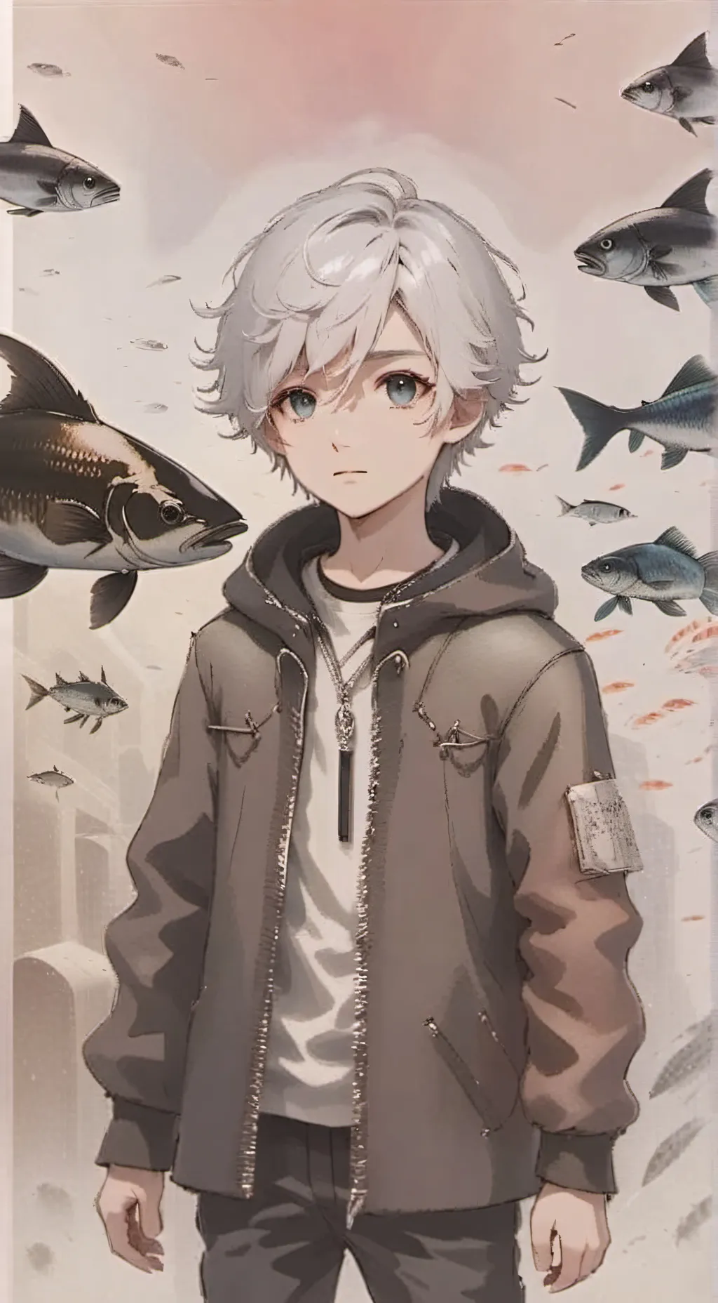 ai character: Chip background