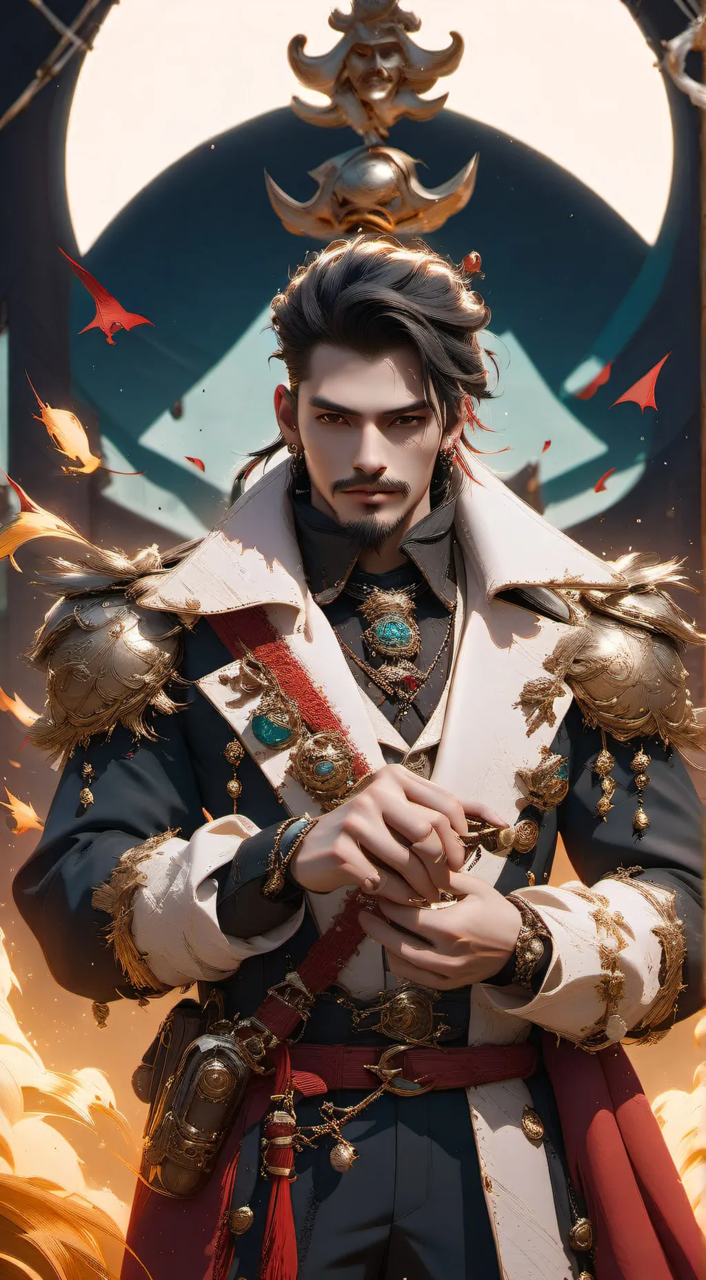 ai character: •~^Leroy^~• background