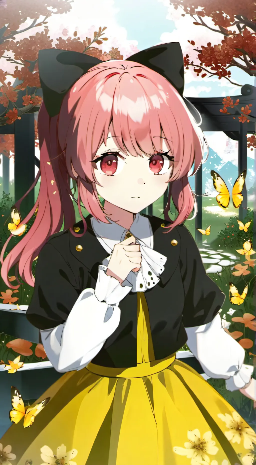 ai character: teto background