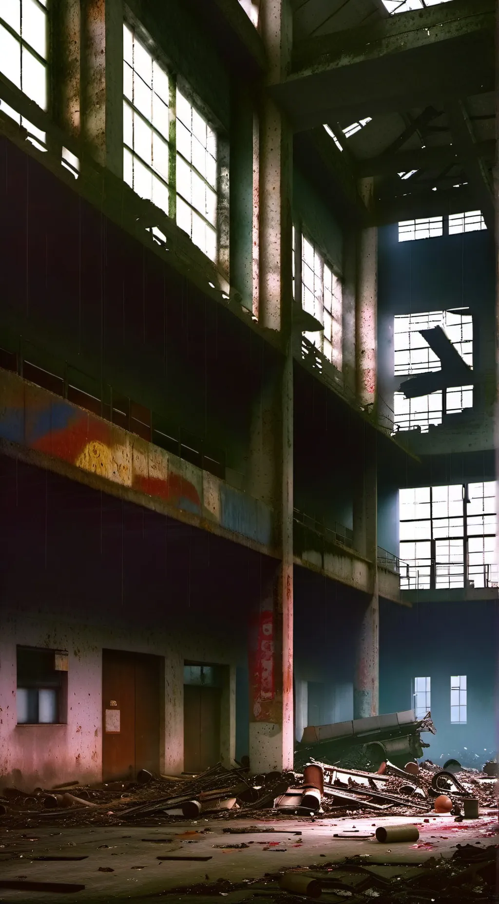 ai character: smiling critters  background