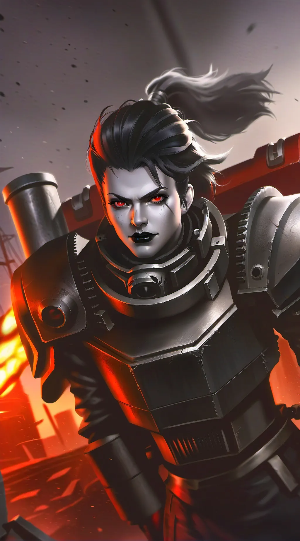 ai character: Loona background