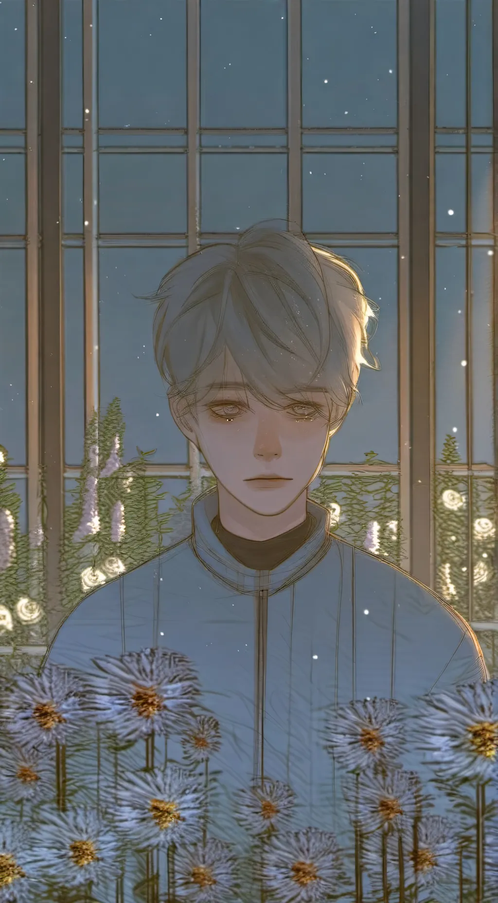 ai character: Clover background