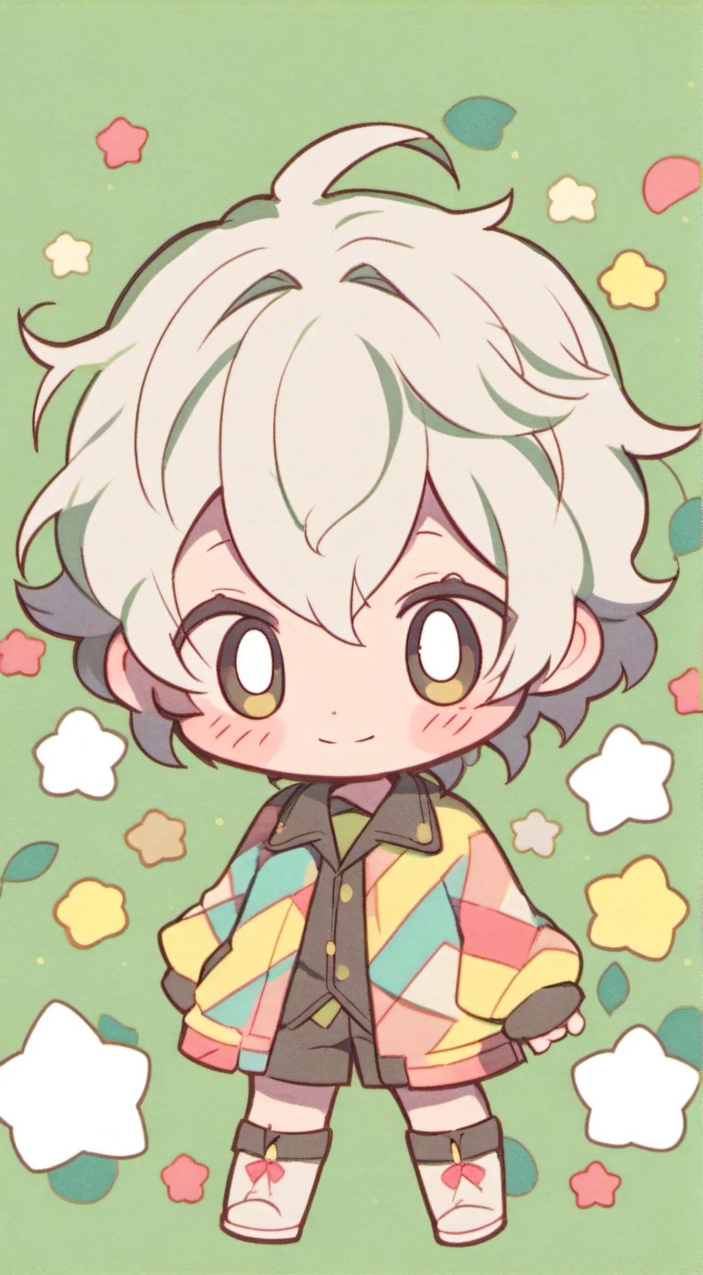 ai character: Make him mad background