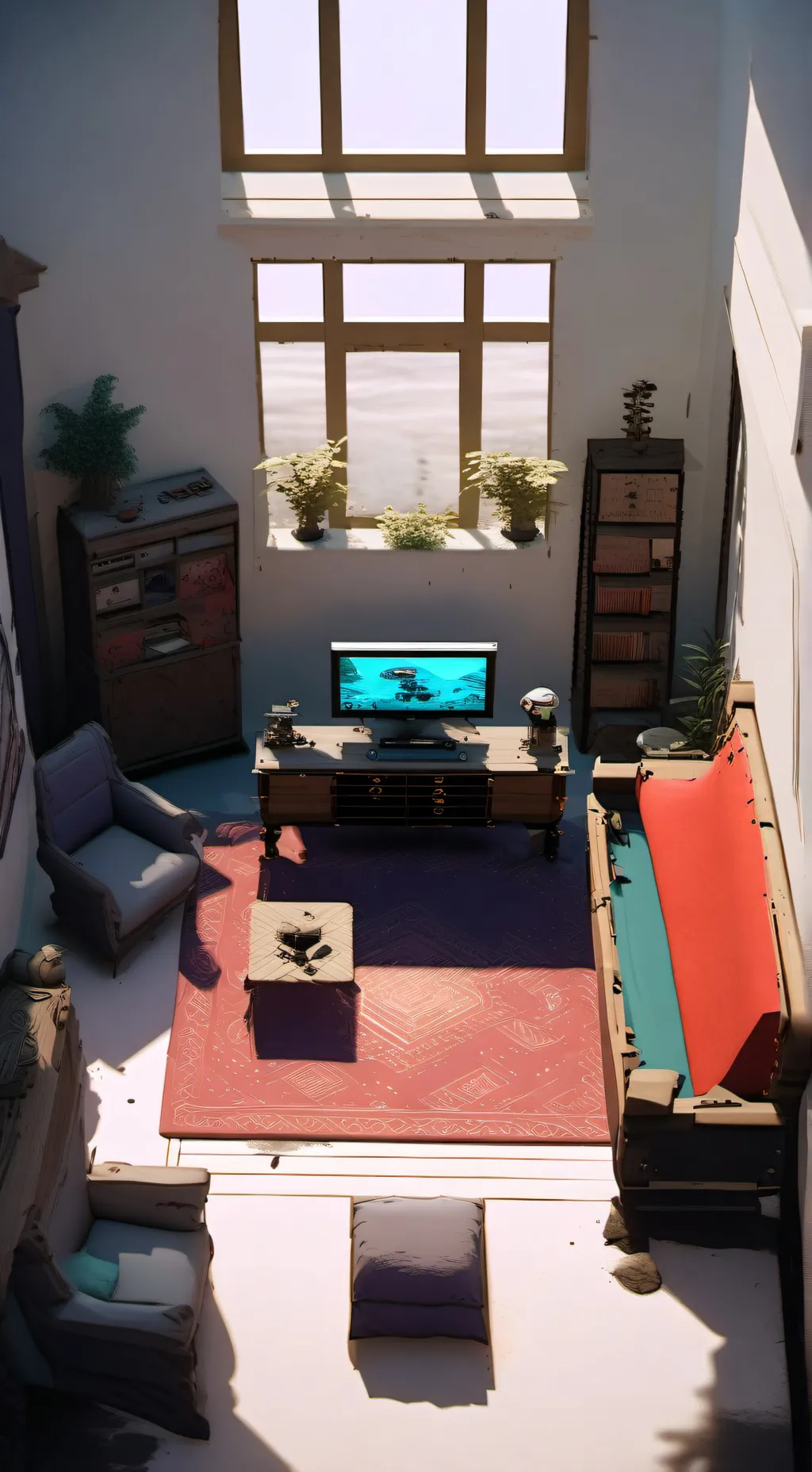 ai character: Among us  background