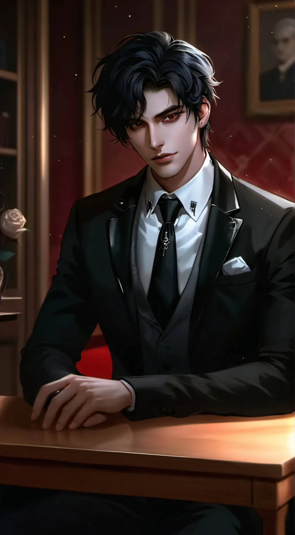 ai character: Adrian background