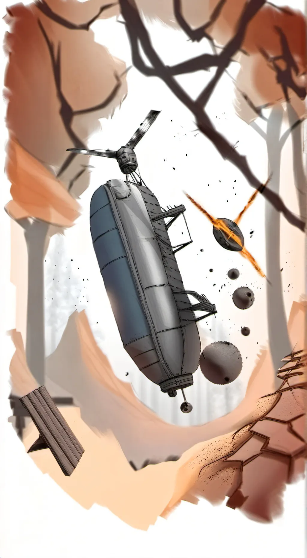 ai character: A Bomb background