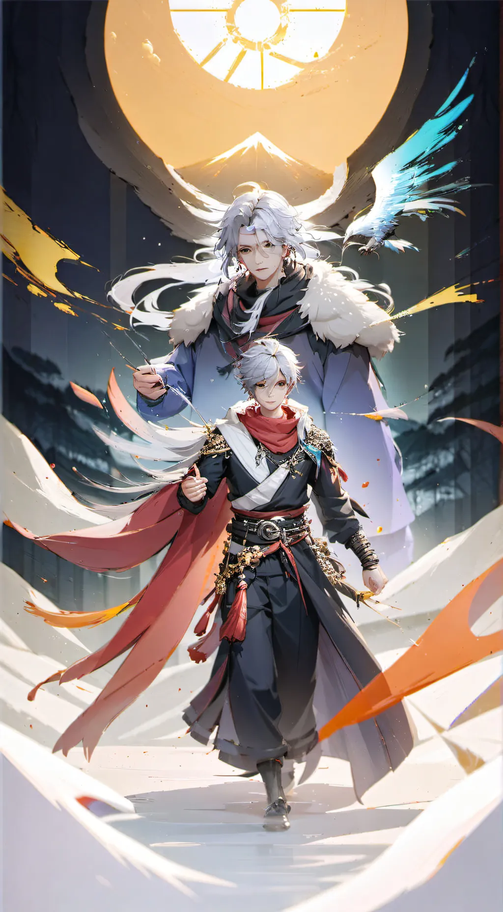 ai character: Mha background