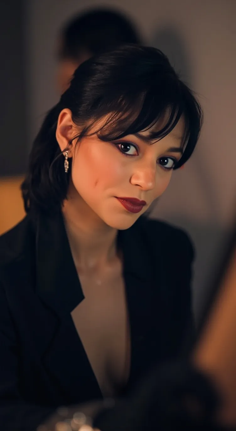 ai character: jenna ortega background