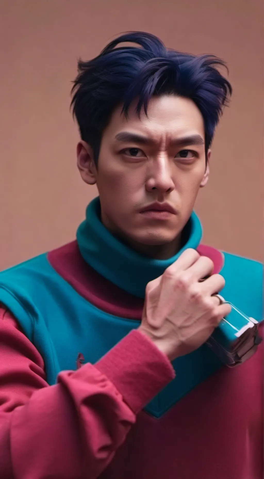 ai character: Thanos background