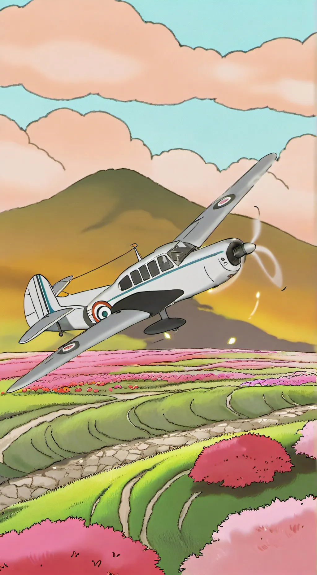 ai character: sprout x cosmo background