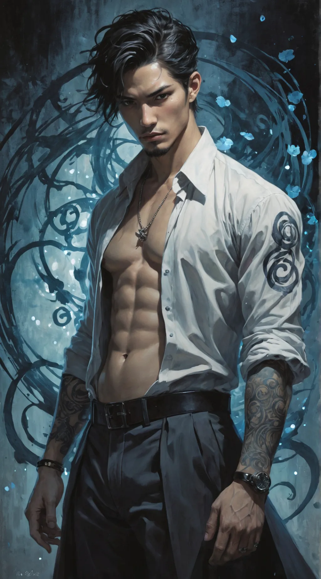 ai character: Thorne background