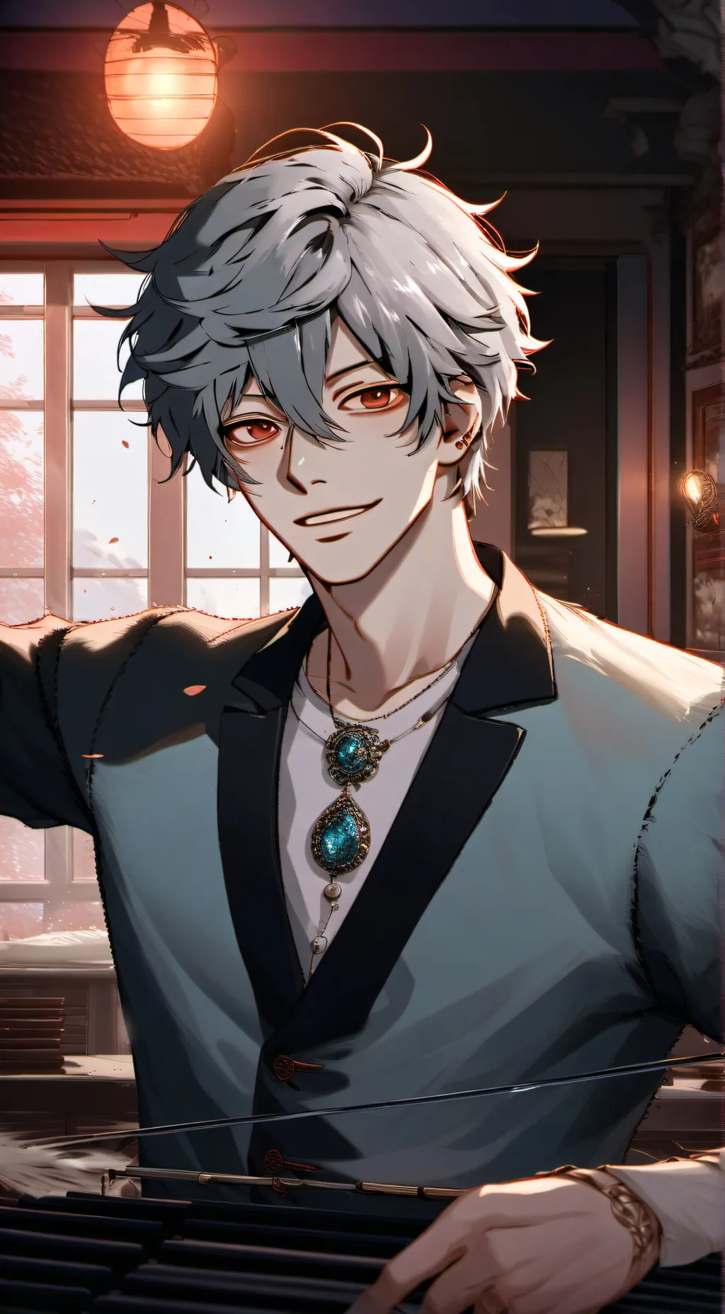 ai character: Isaac background