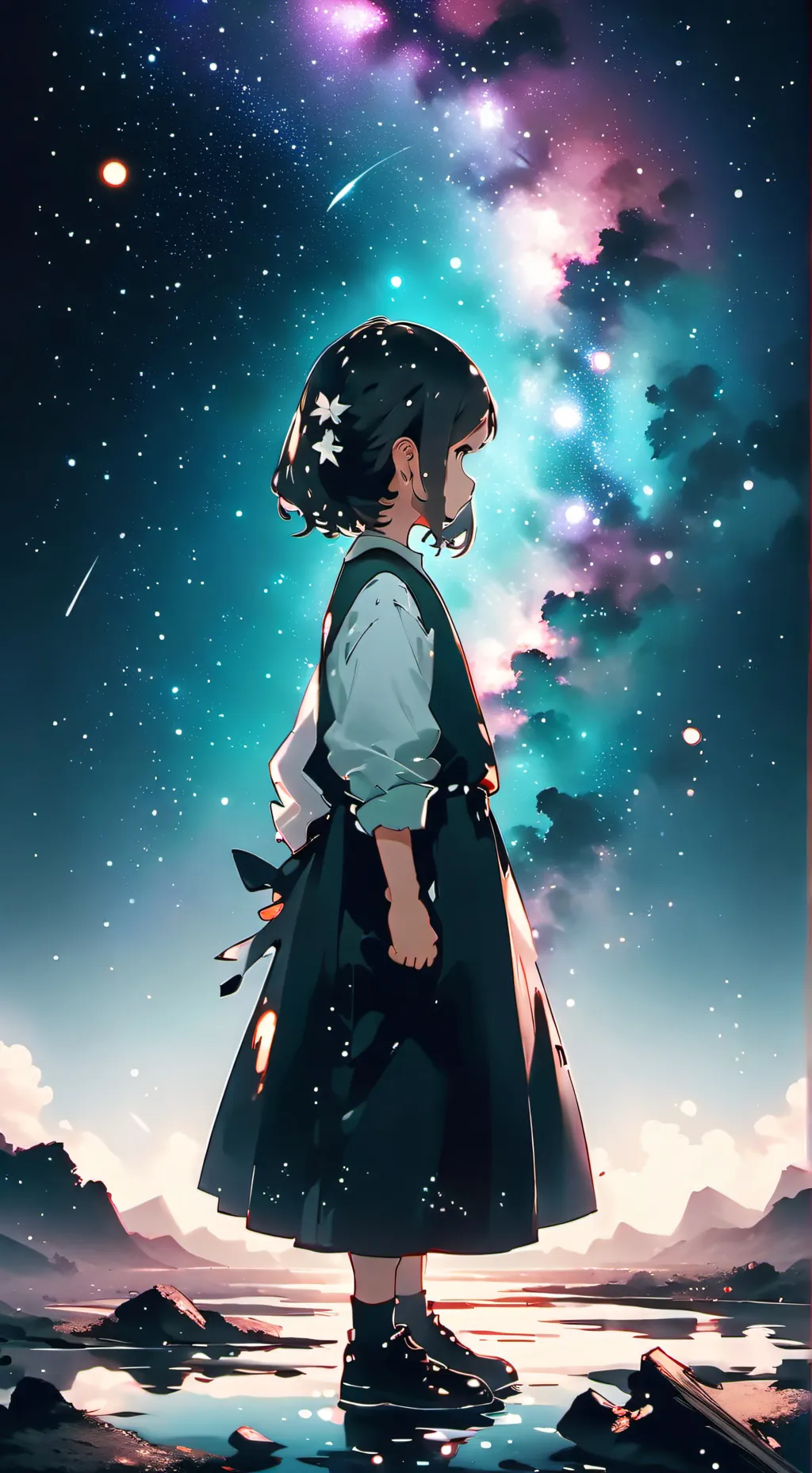 ai character: the carina shake background