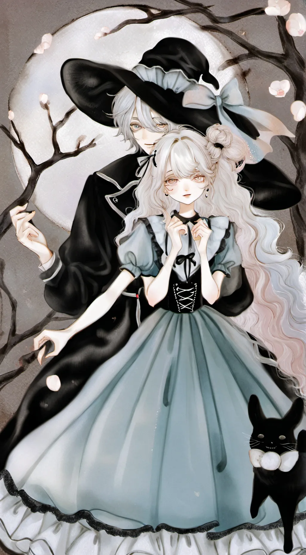 ai character: luna background