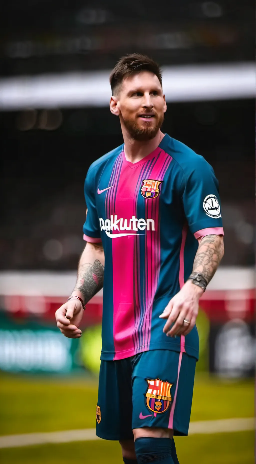 ai character: Messi background