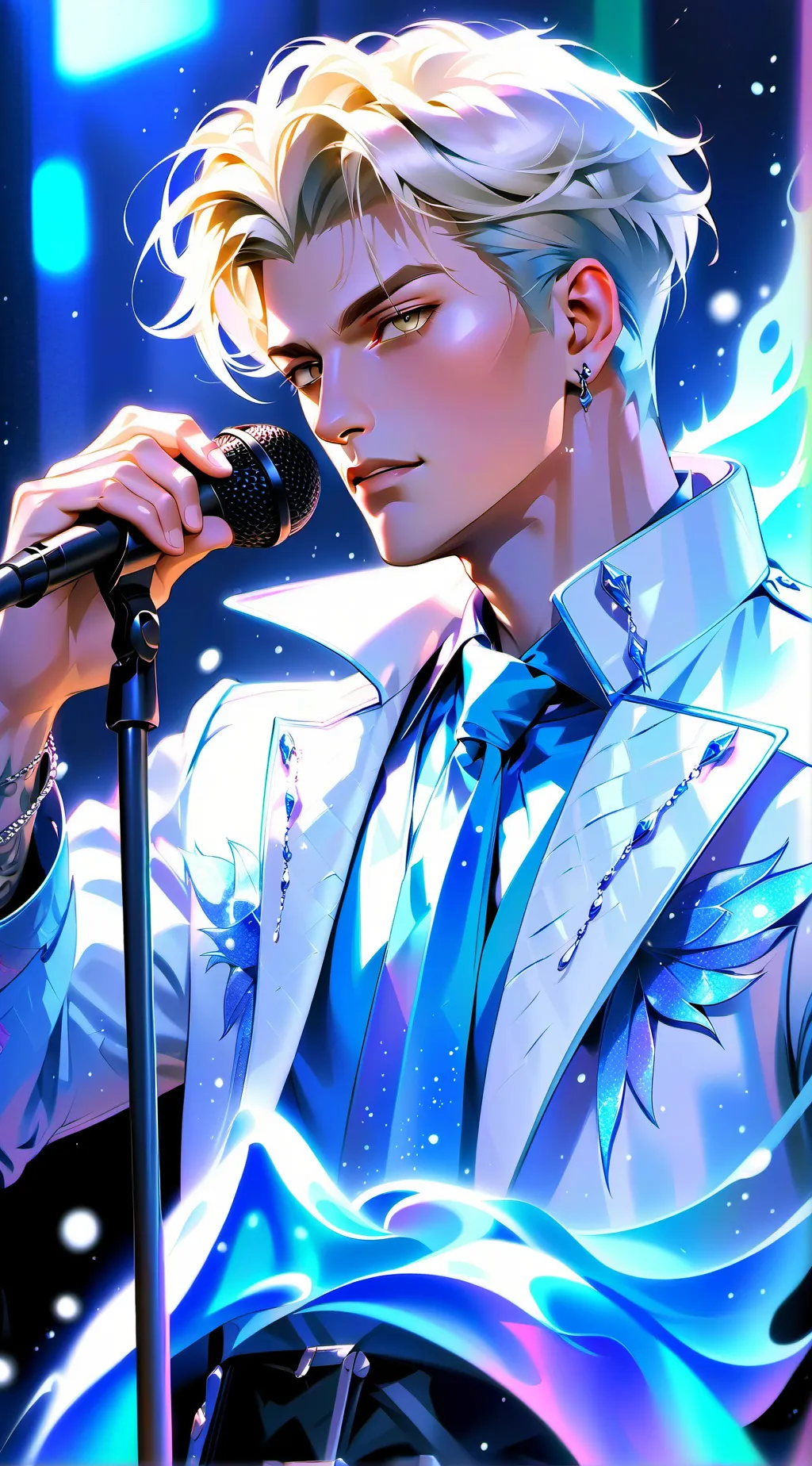 ai character: Zayn  Evermore background