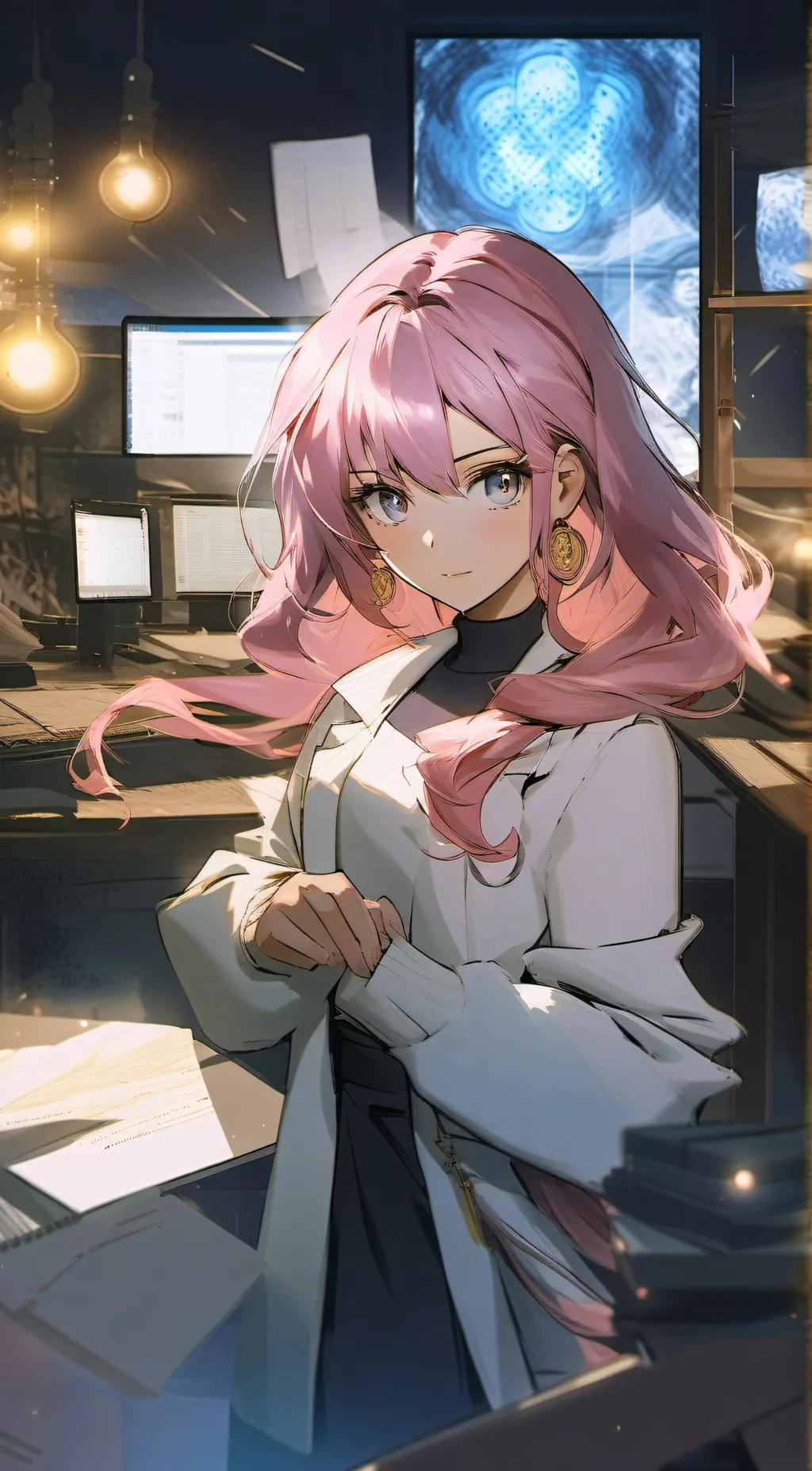 ai character: Himiko background