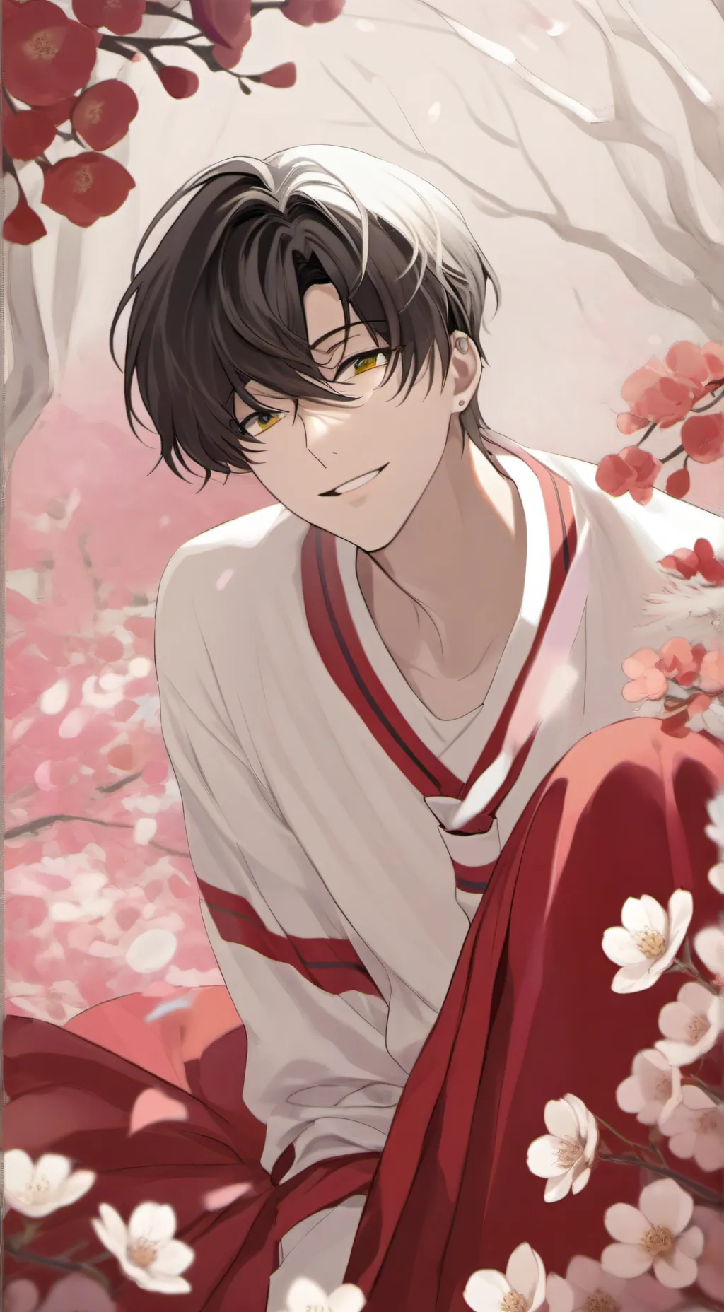 ai character: Liam  background