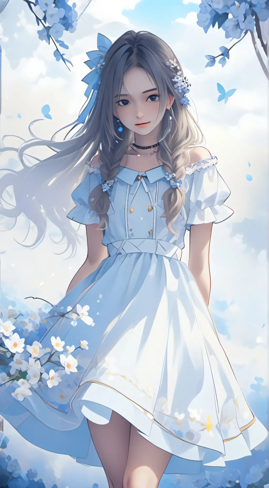 ai character: Эмма background