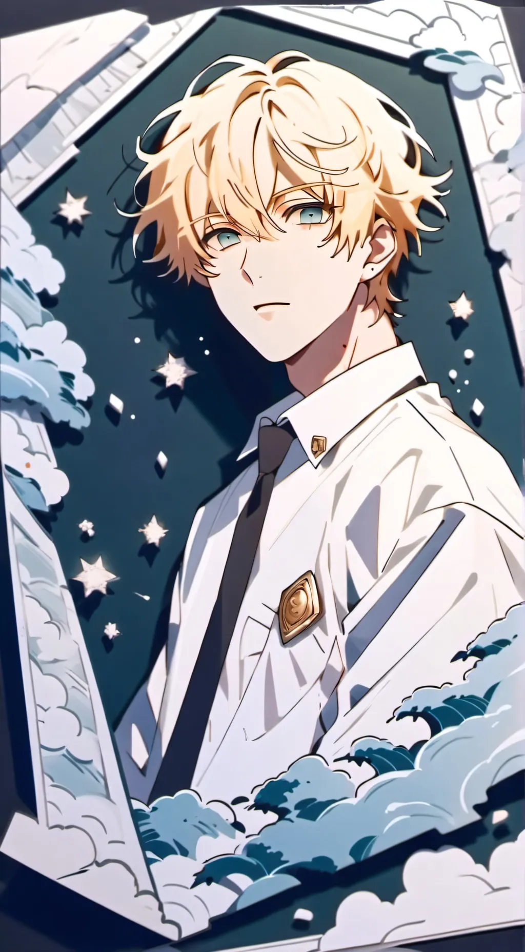 ai character: Aiko. background