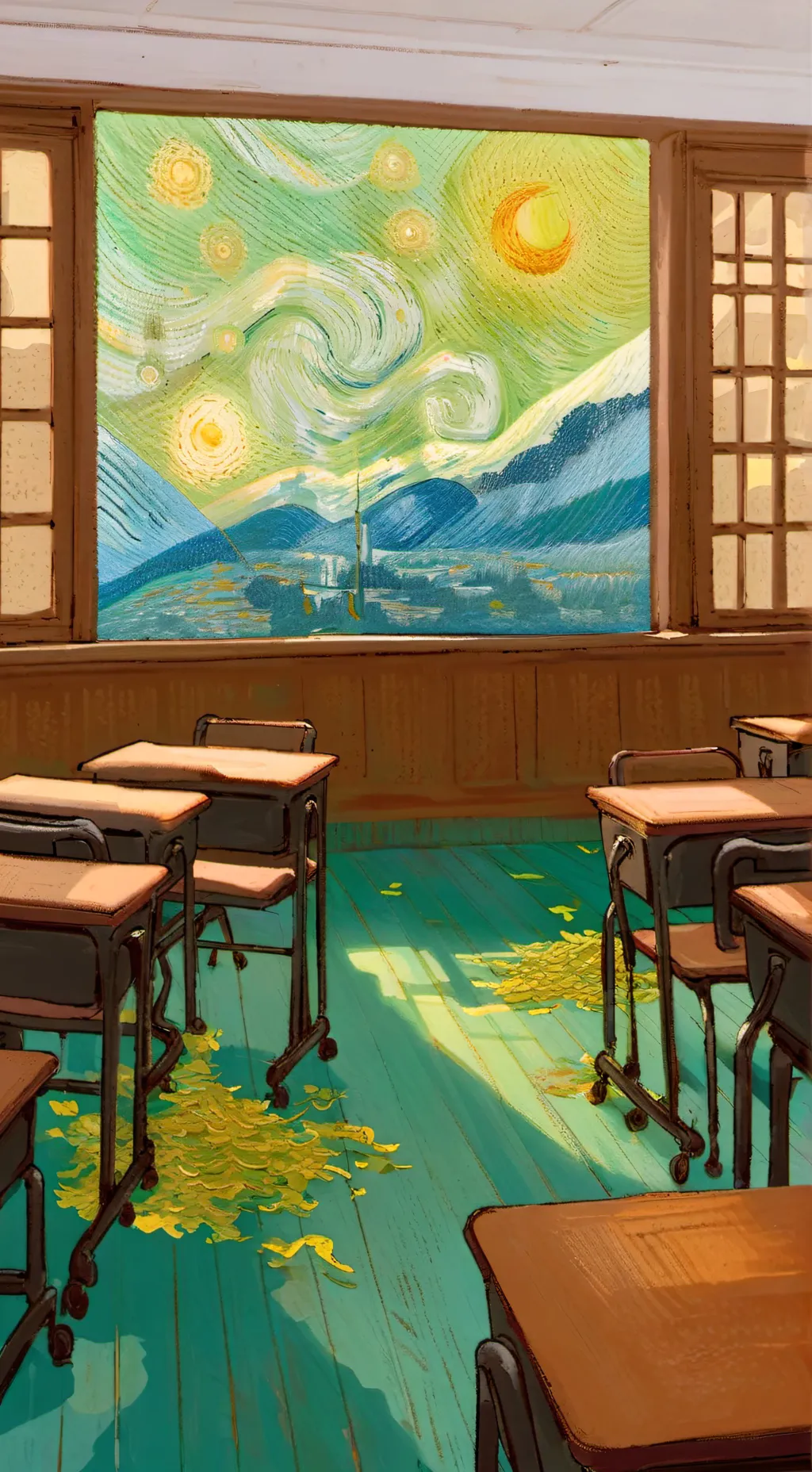 ai character: My Muslim Class background