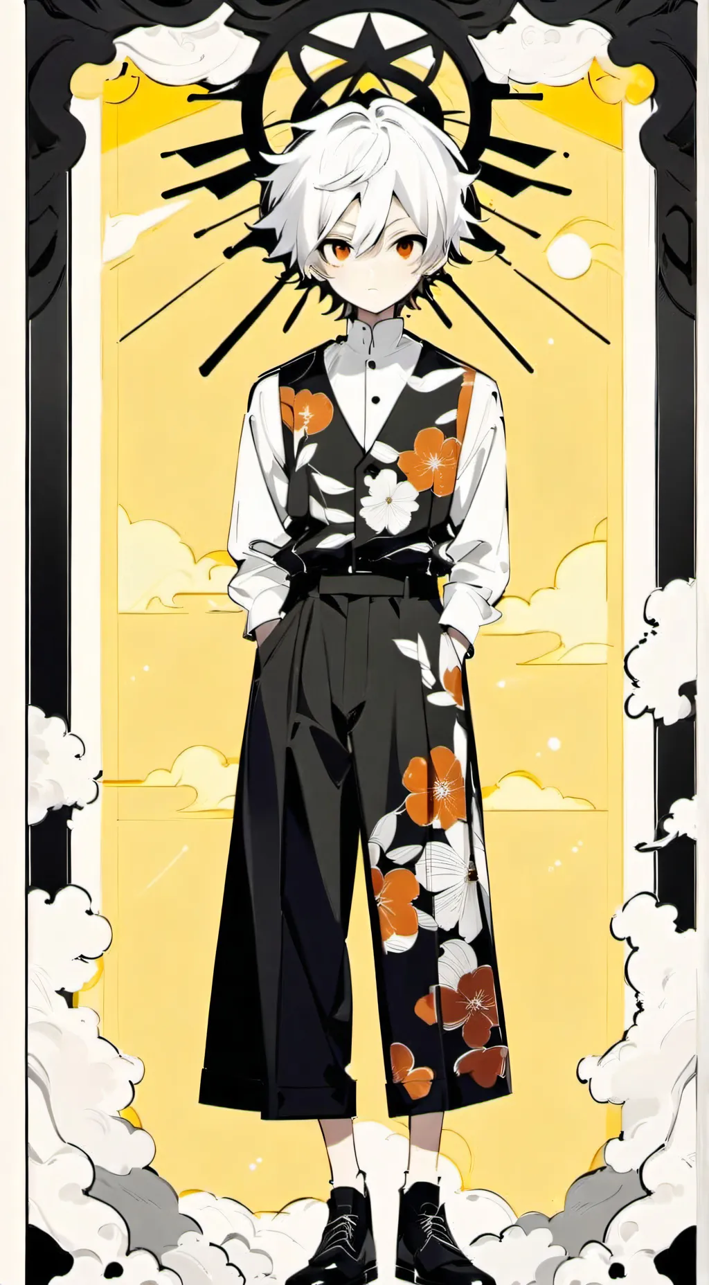 ai character: †omar★ background