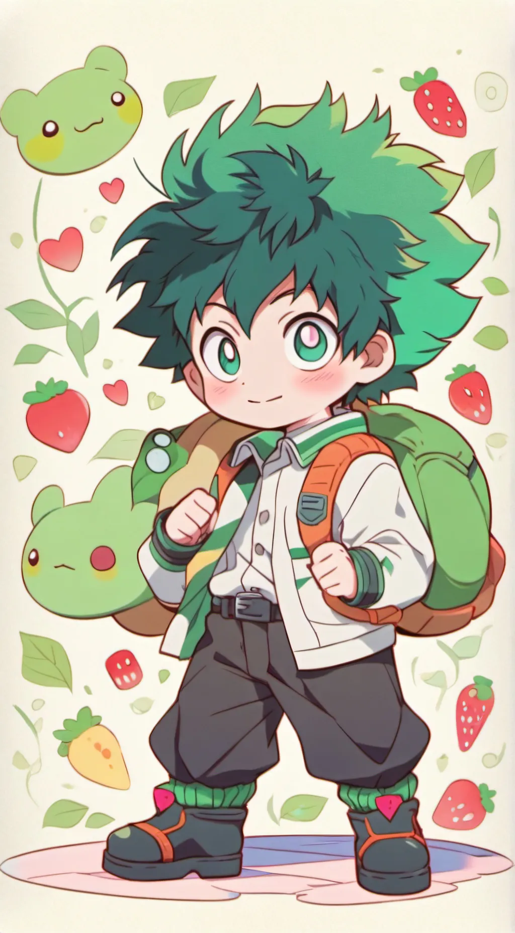 ai character: Deku(Izuku) background