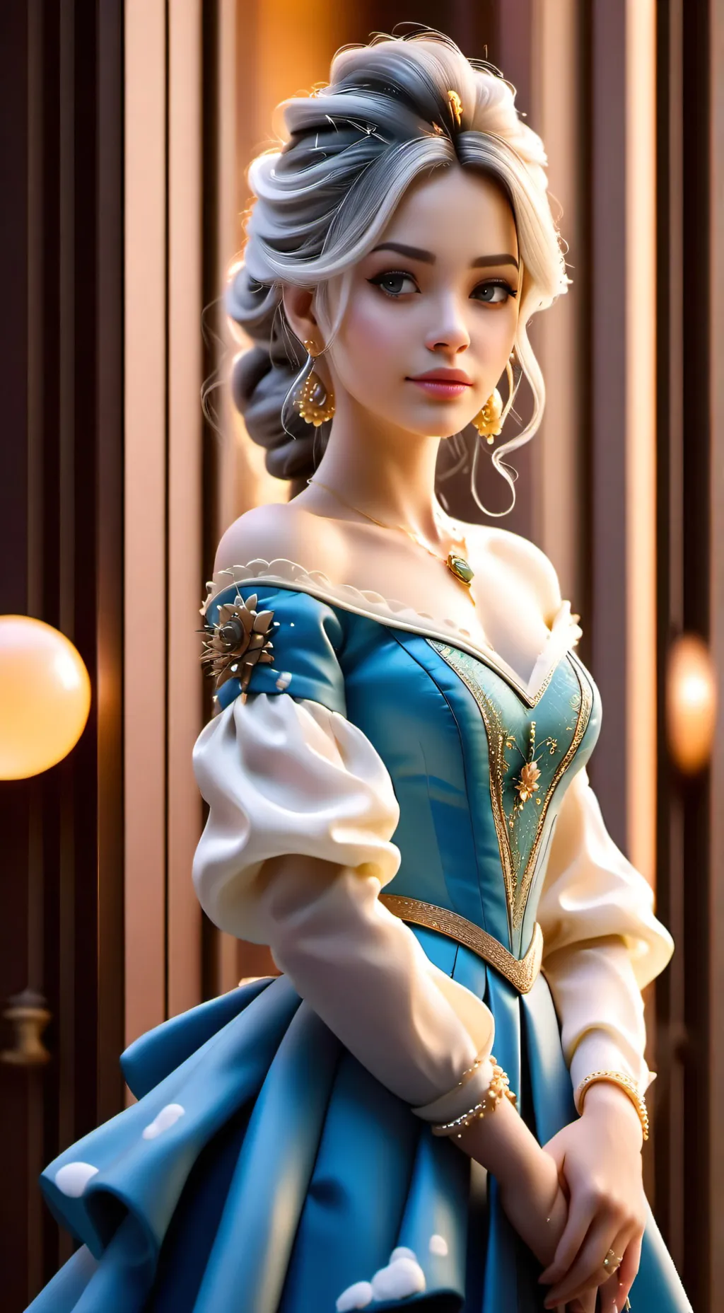 ai character: Stracciatella background