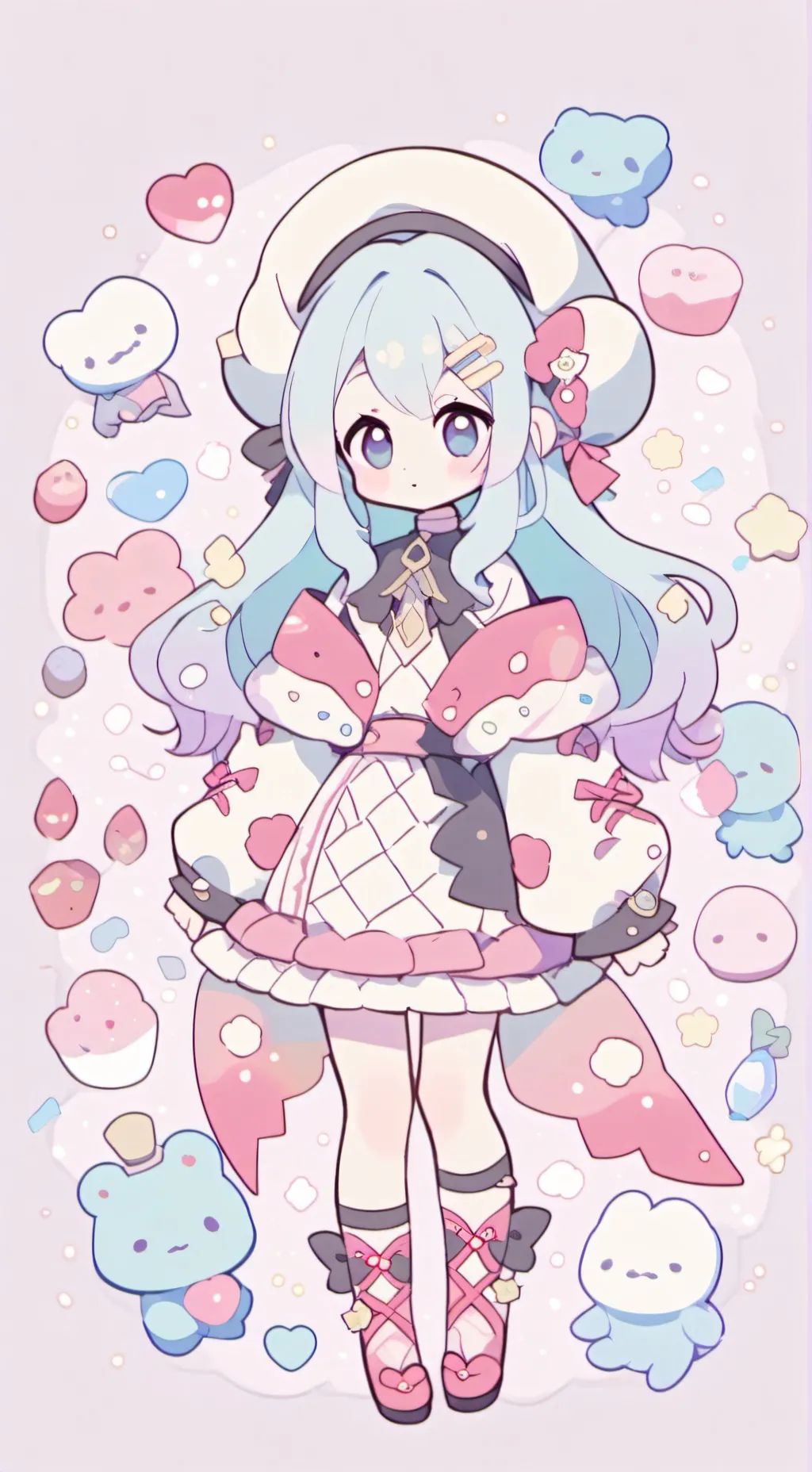 ai character: Demon slayer~ background