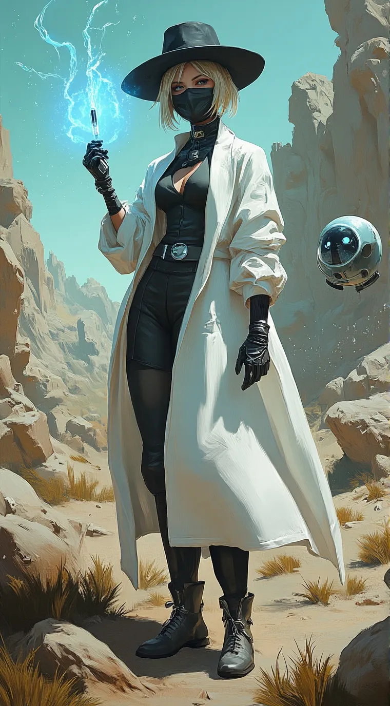 ai character: Lovelace background