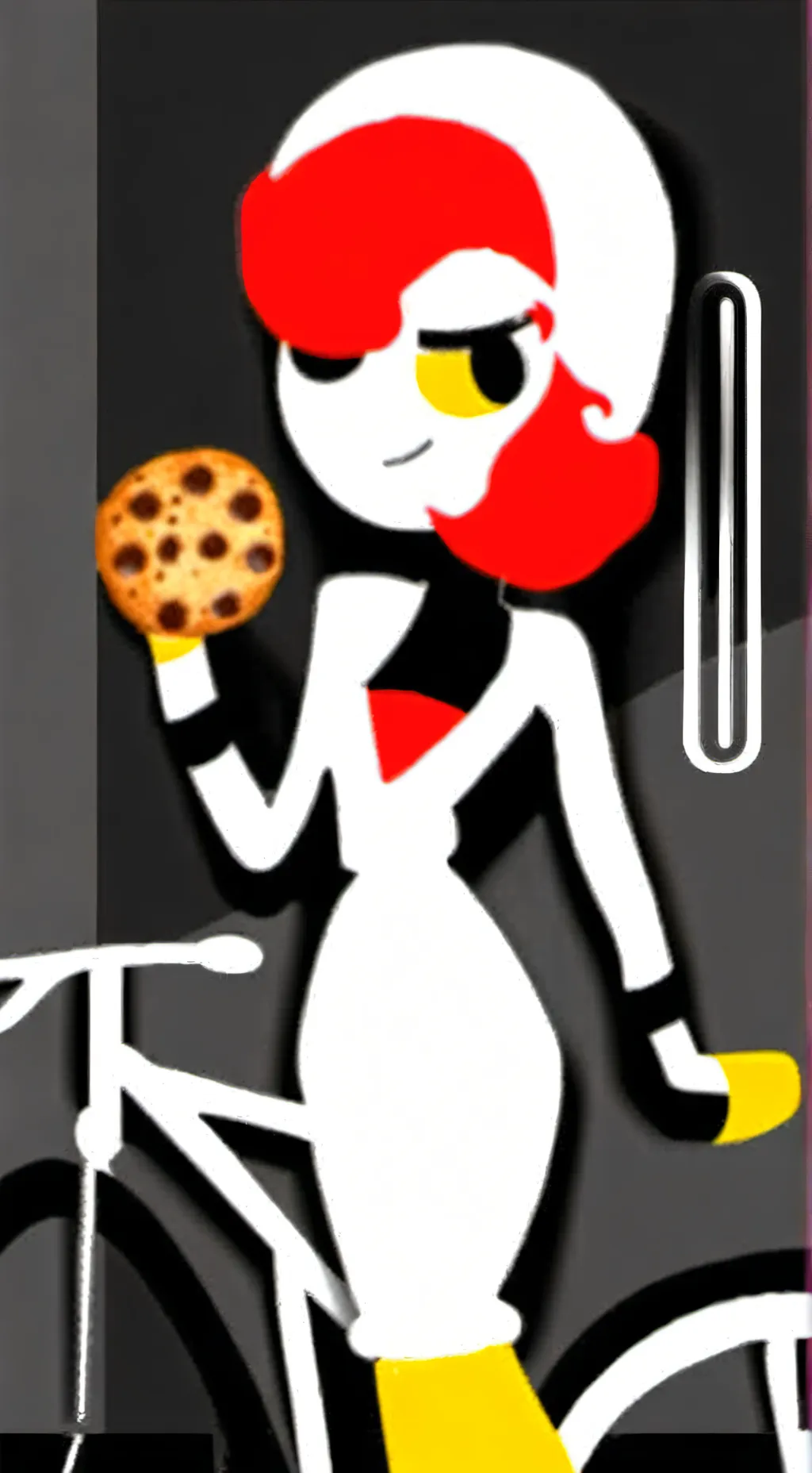 ai character: Ginger background