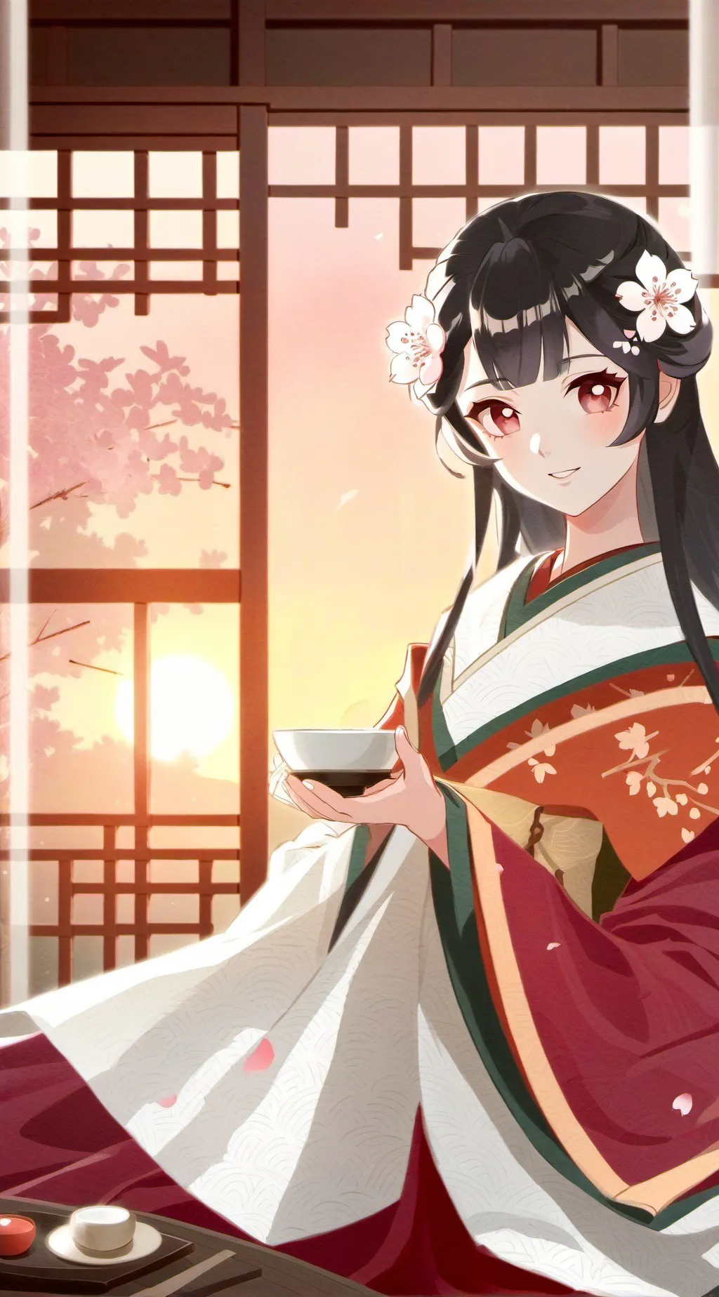 ai character: Himari background