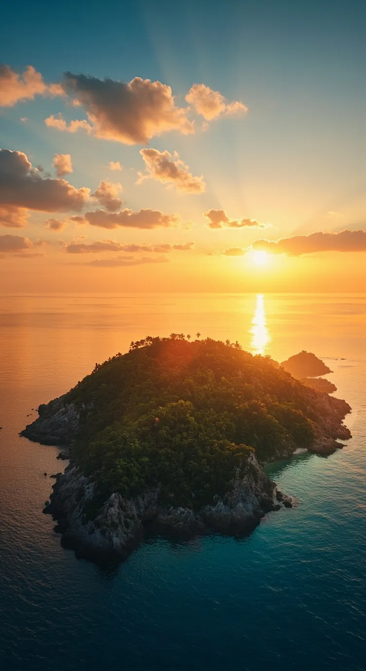 ai character: Survival Island background