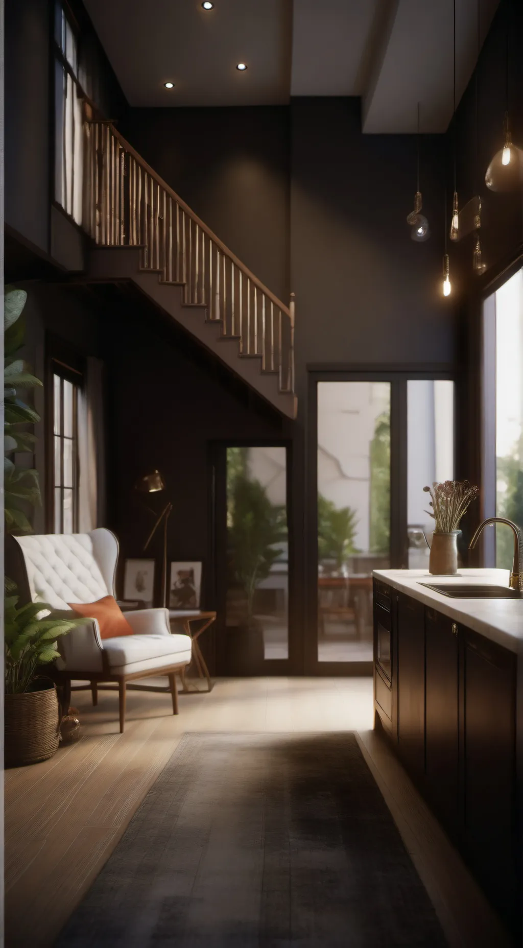 ai character: your in trouble  background