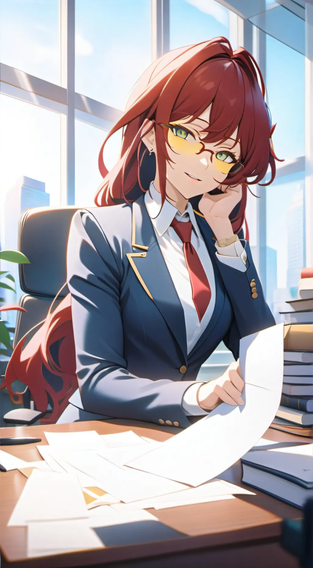 ai character: Aery background