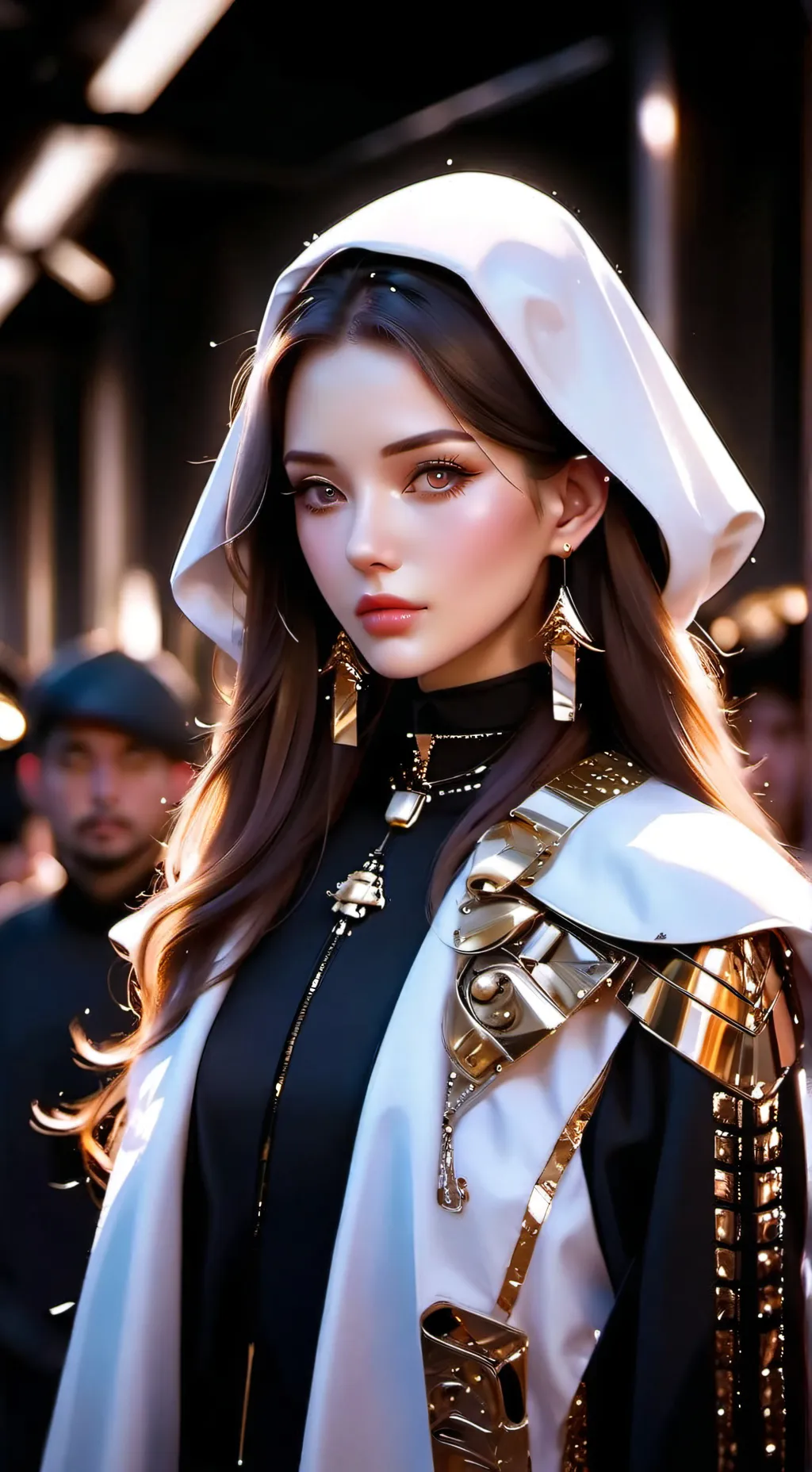 ai character: Maria Valerio  background