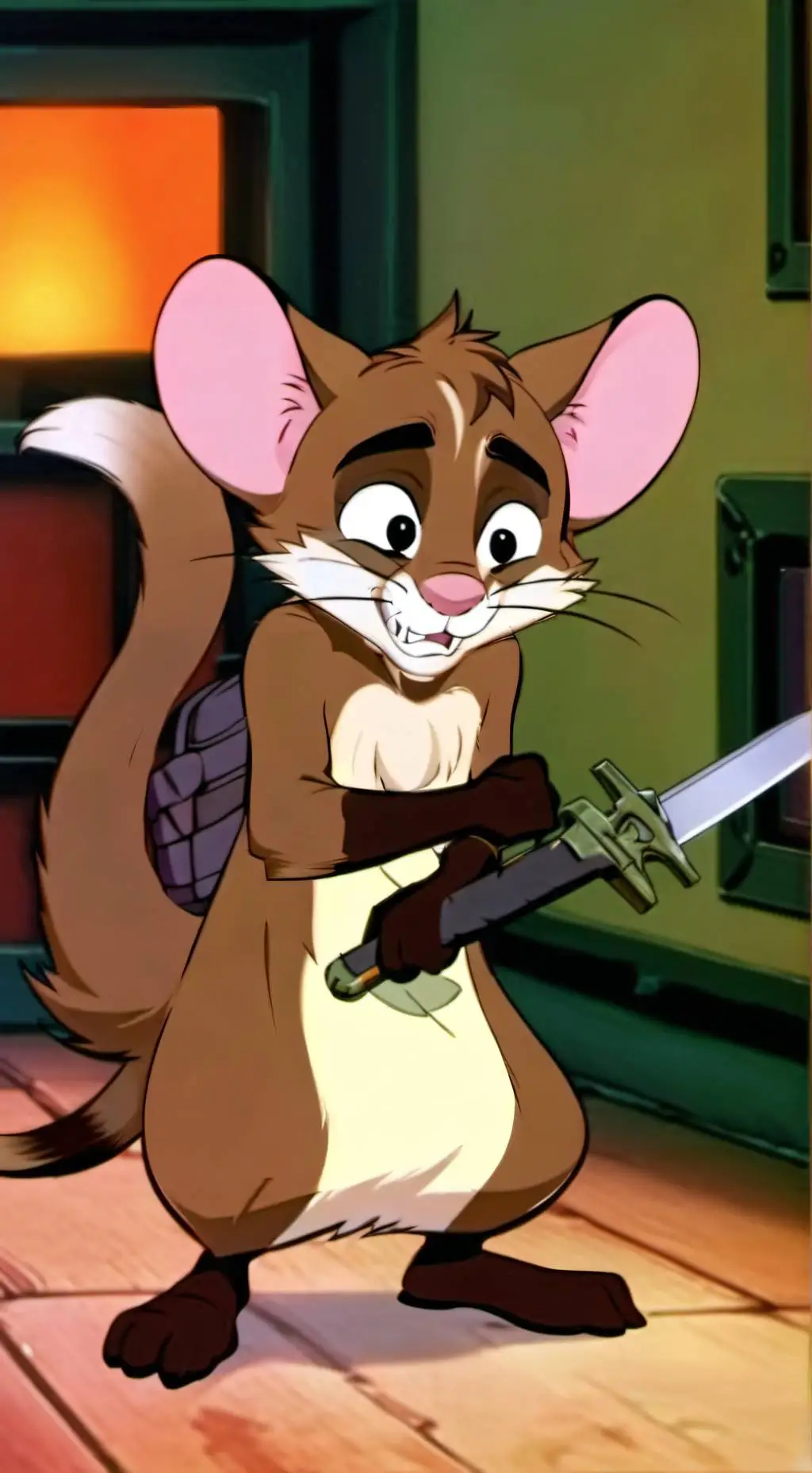 ai character: jerry(raton) background