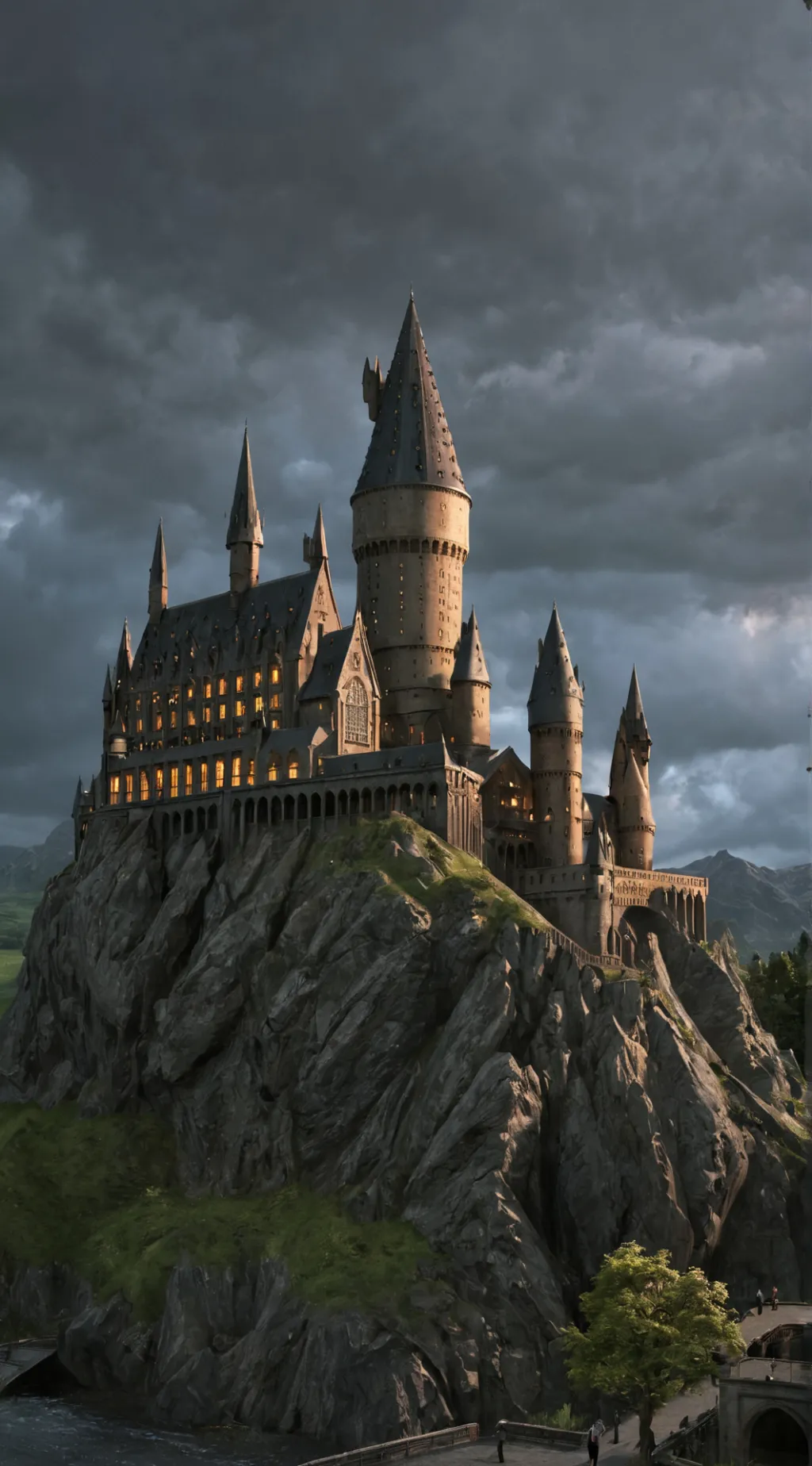 ai character: IDK HOGWARTS  background