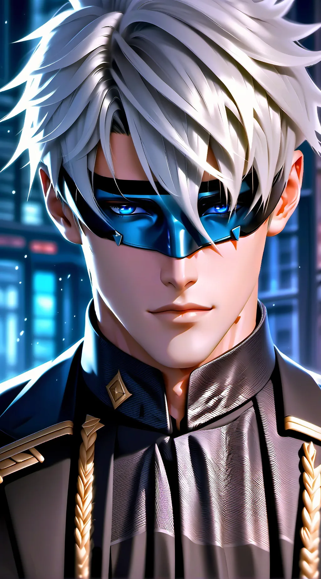 ai character: Satoru Gojo background