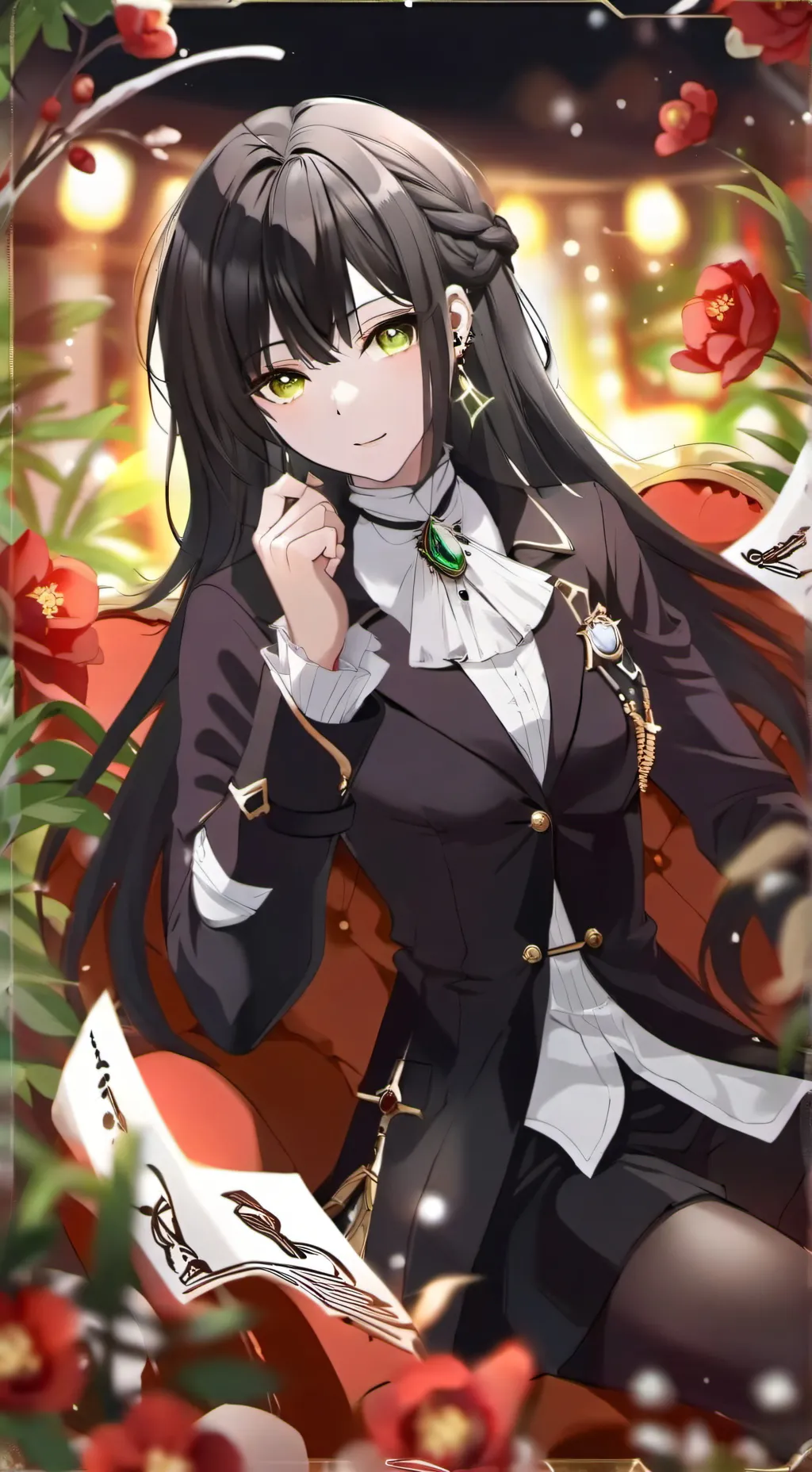 ai character: Лидия  background